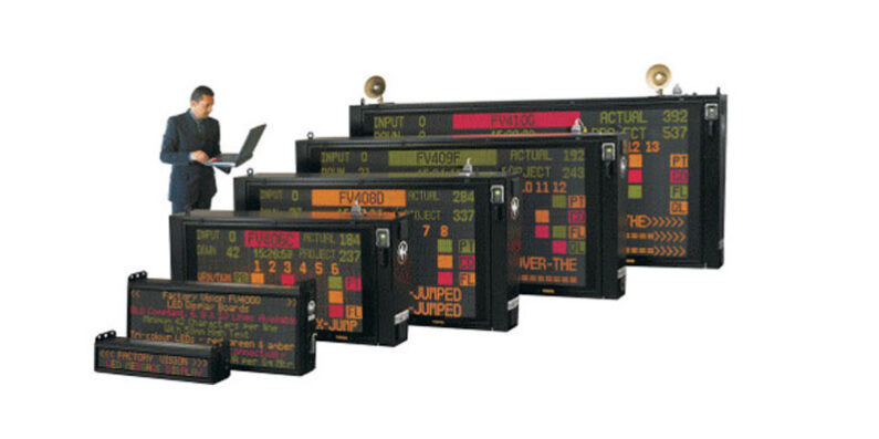 AndonBoard. Sistema de ayuda a los operarios de la planta de montaje, Automatización Industrial