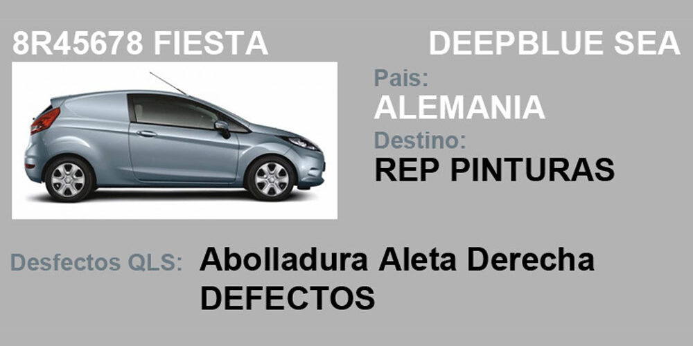 Guía visual de destinos de vehículos, Automatización Industrial Guía visual de destinos de vehículos, Automatización Industrial