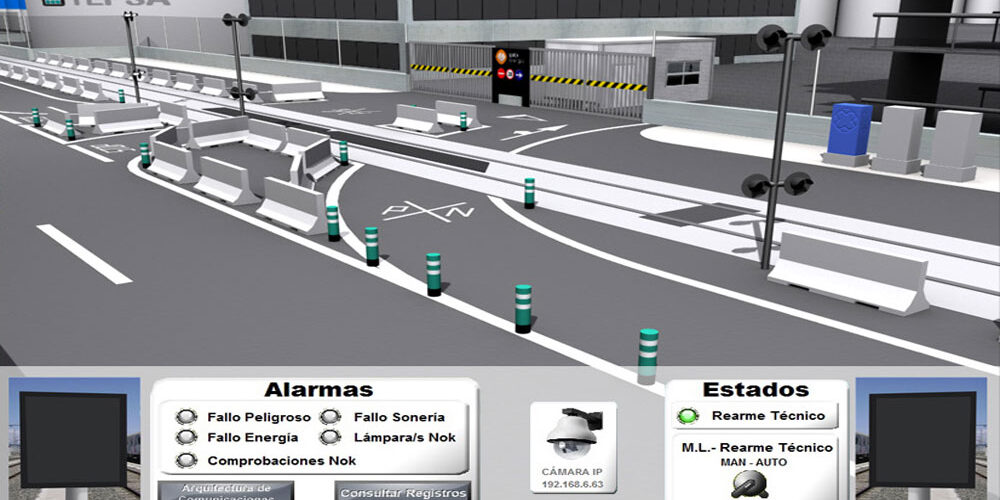 Monitorización del Sistema de Pasos a Nivel, Automatización Industrial Monitorización del Sistema de Pasos a Nivel, Automatización Industrial