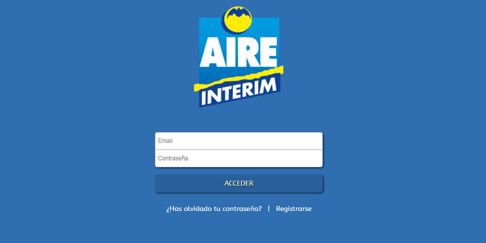 Interim Aire, diseño web