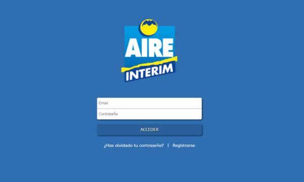 Interim Aire, diseño web