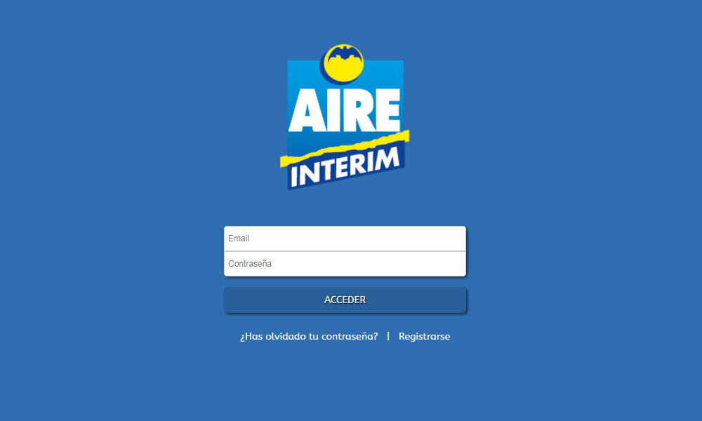 Interim Aire, diseño web