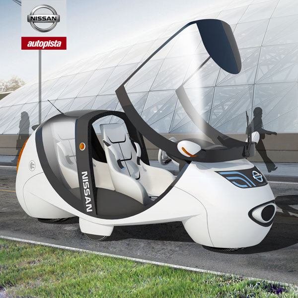 Nissan Kioto, sketches cars, diseño industrial, Autopista, Nissan, UPV