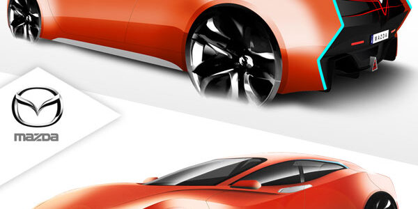 Mazda Herumetto, sketches cars, diseño industrial